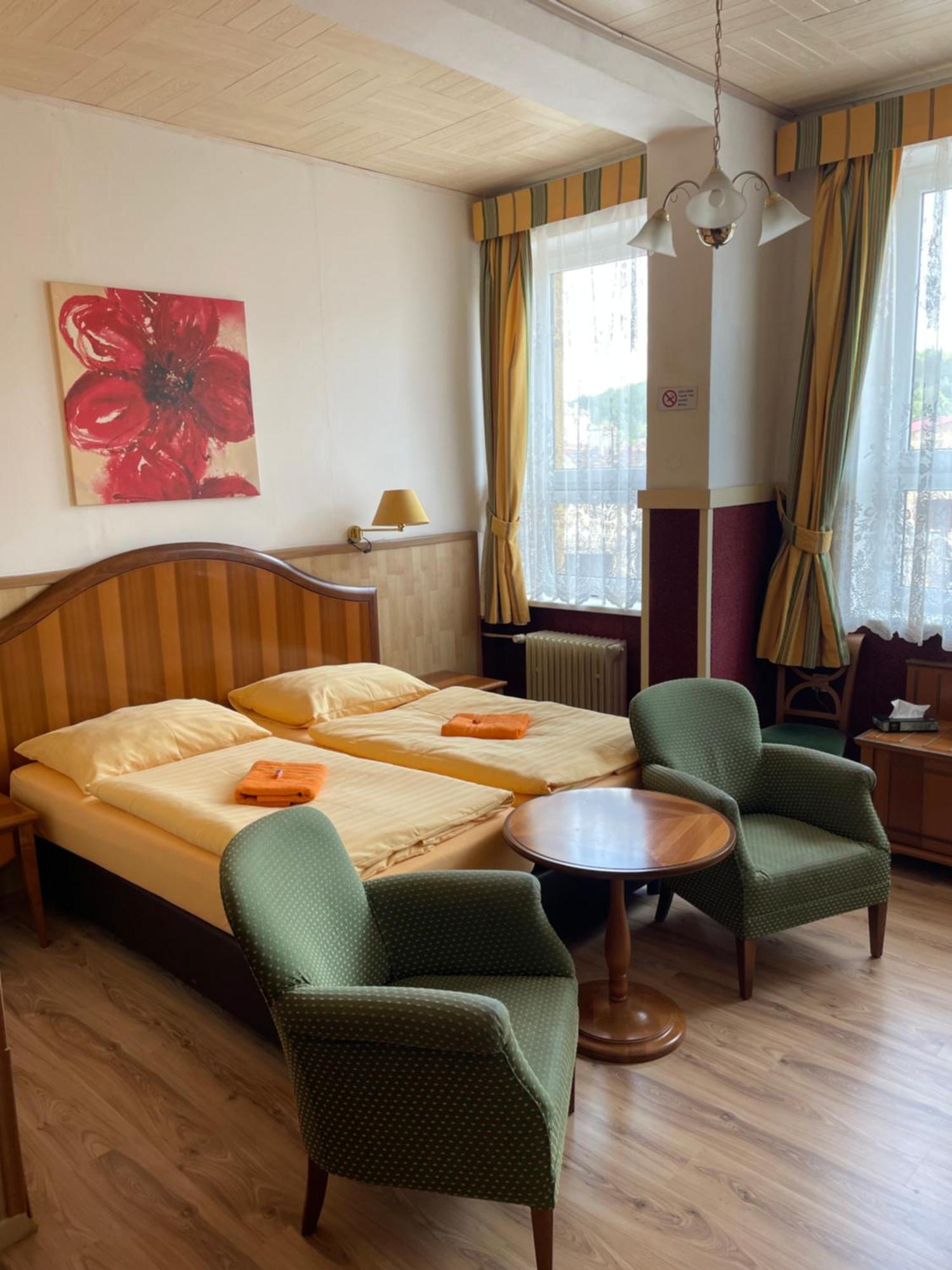 Hotel U Branky Stříbro Dış mekan fotoğraf
