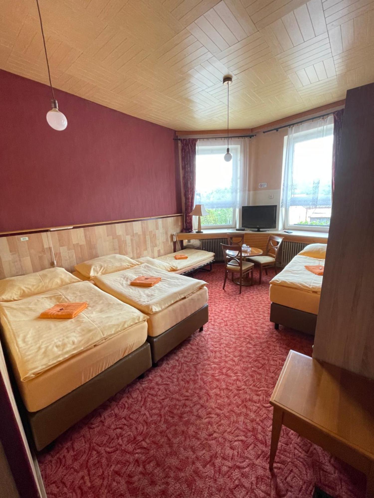 Hotel U Branky Stříbro Dış mekan fotoğraf