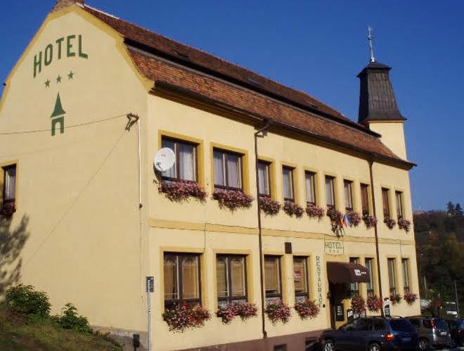 Hotel U Branky Stříbro Dış mekan fotoğraf