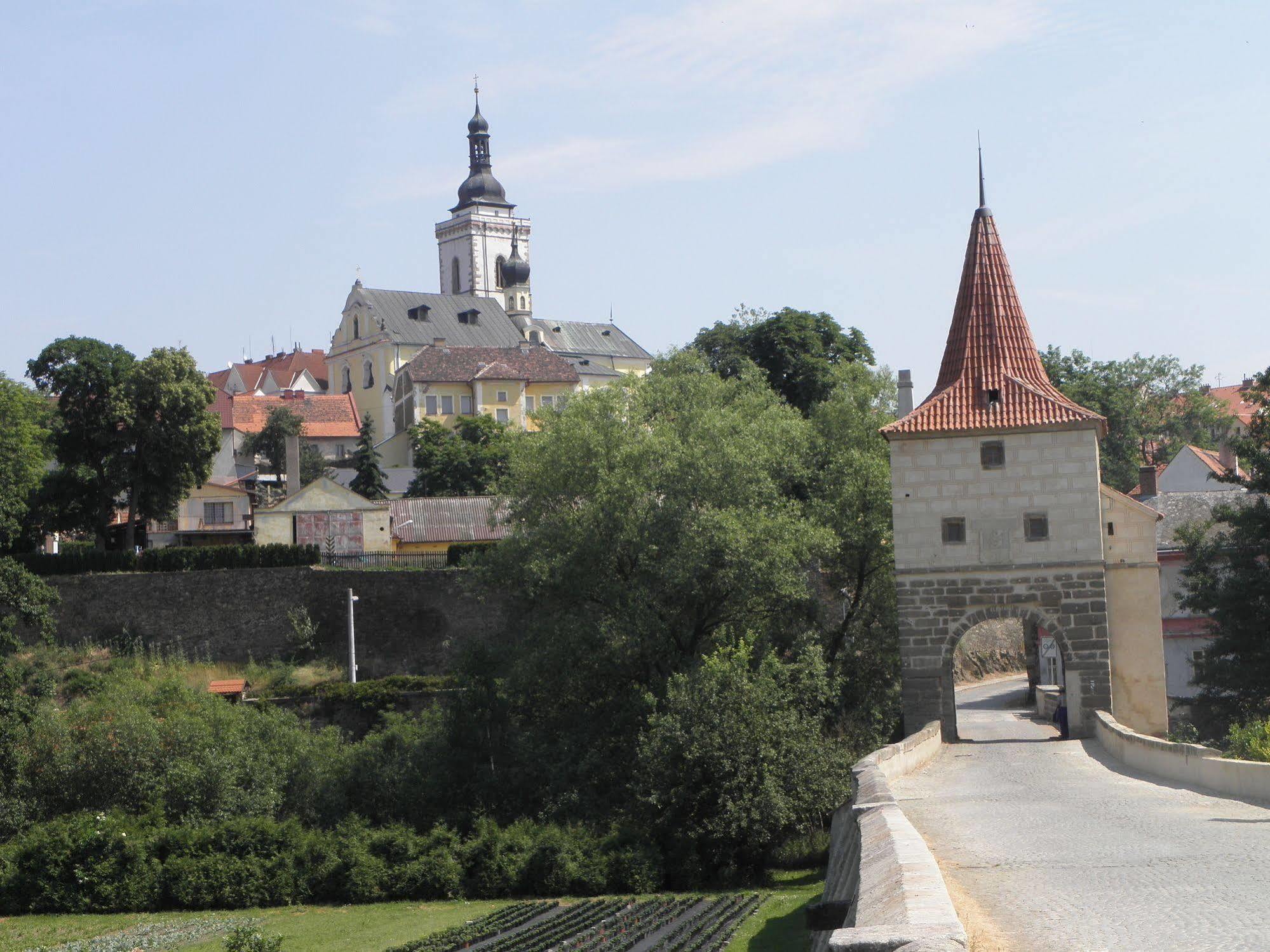 Hotel U Branky Stříbro Dış mekan fotoğraf